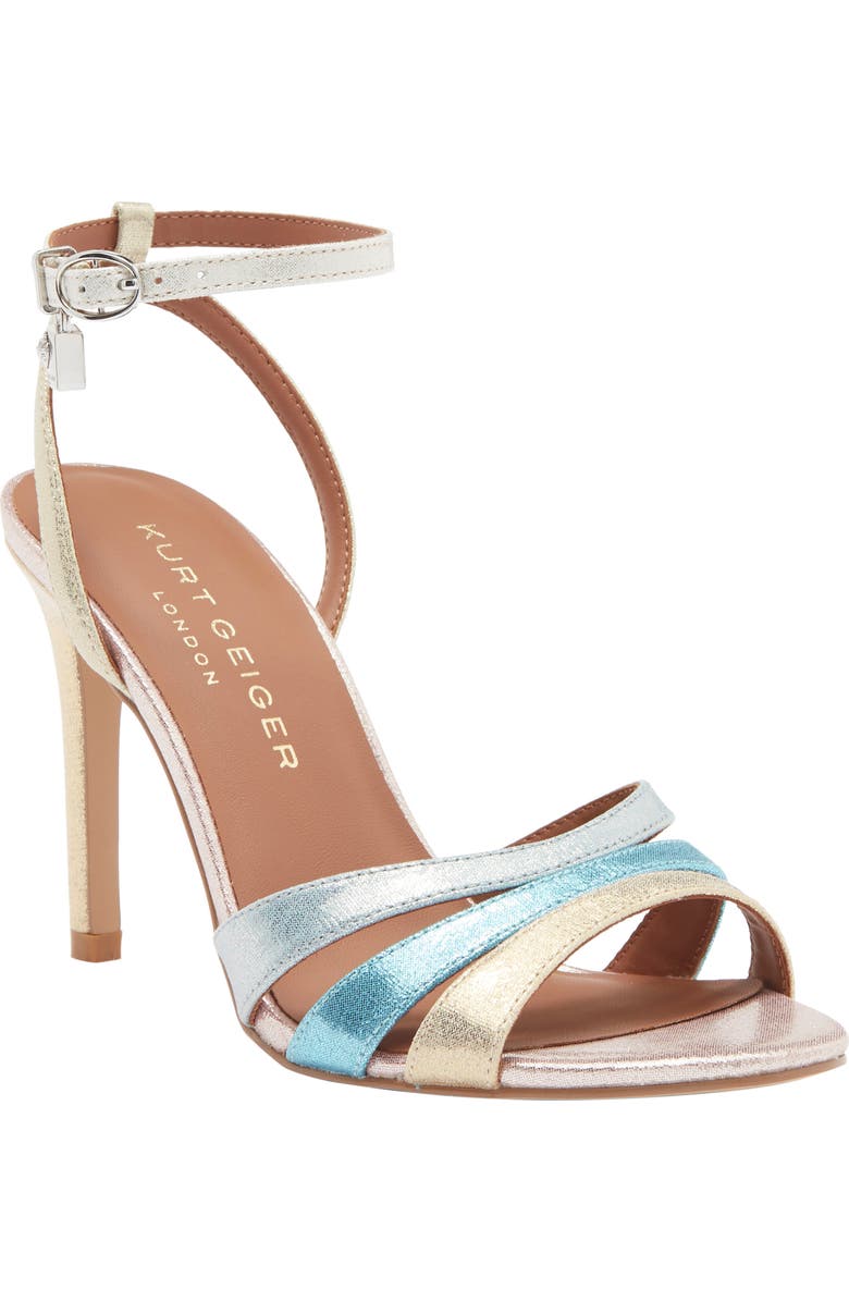 Kurt Geiger London Brixton Ankle Strap Dress Sandal, Main, color,