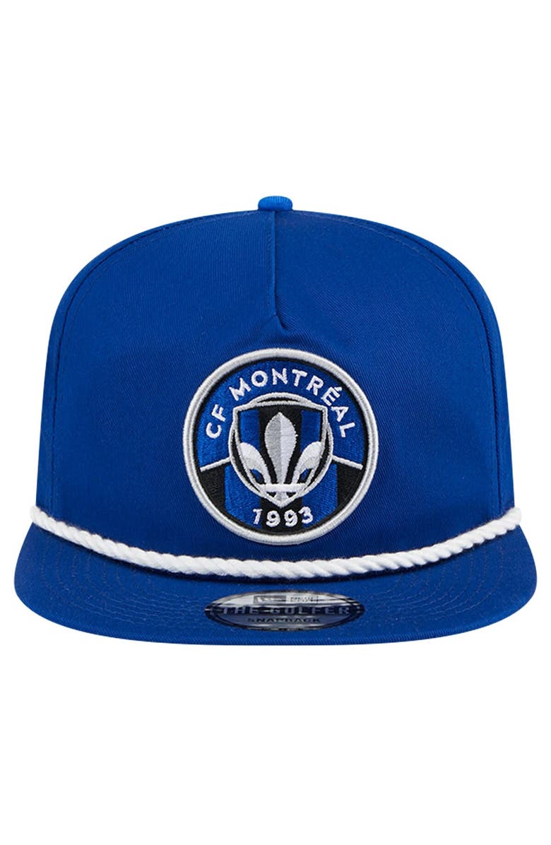 New Era Men's New Era Blue CF Montreal The Golfer Kickoff Collection Adjustable Hat, Alternate, color, 