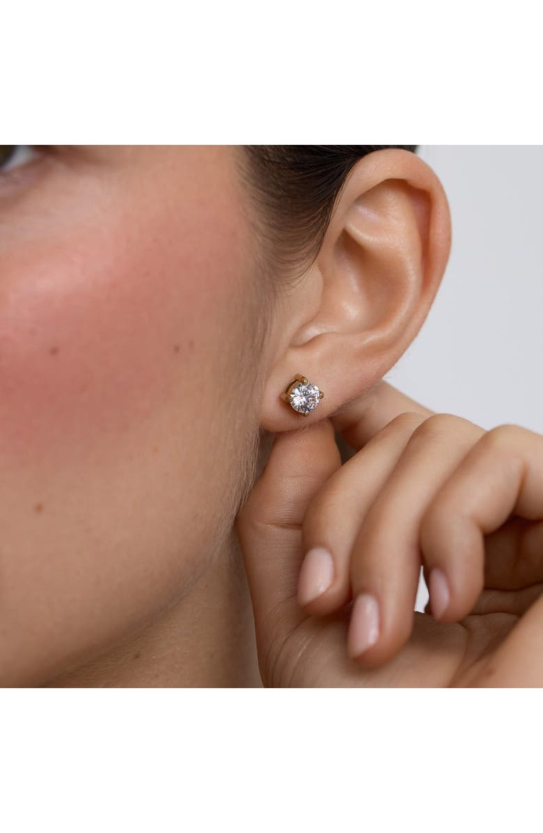 D.LOUISE Classic Cubic Zirconia Tennis Stud Earrings, Alternate, color,