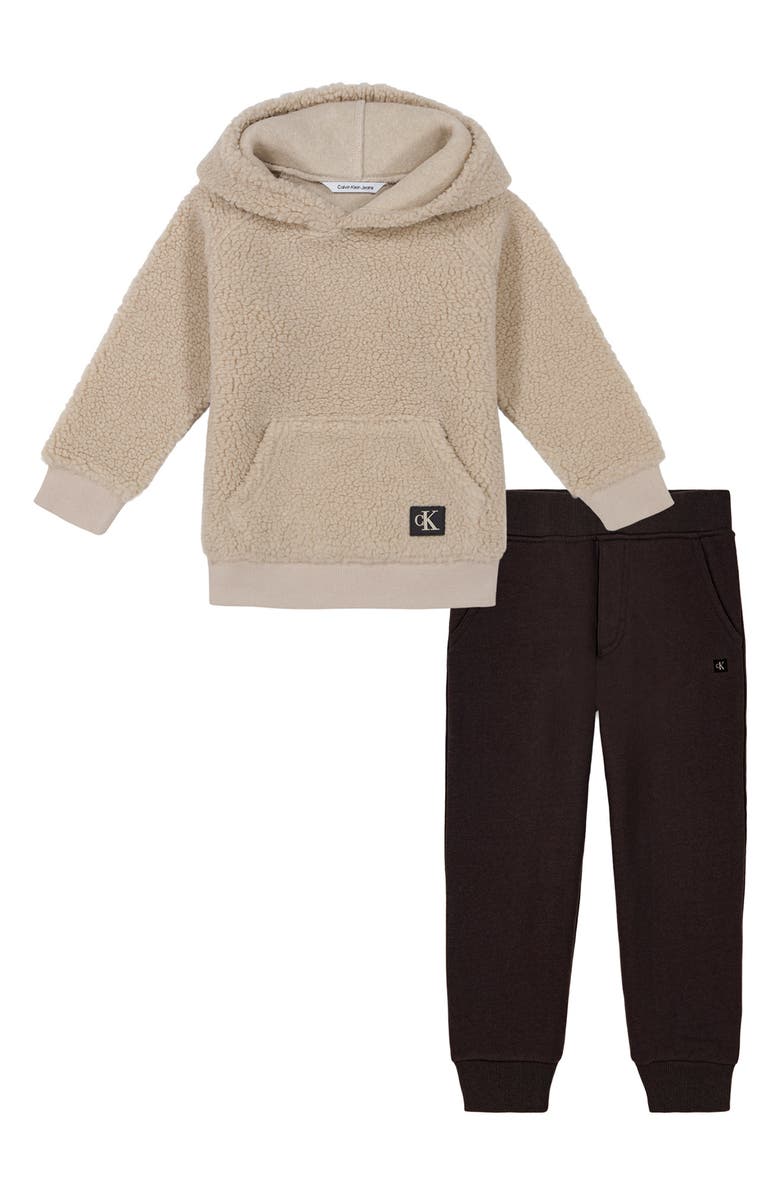 Berlin Urban Velvet Kids Hoodie & Jogger Set main image 1