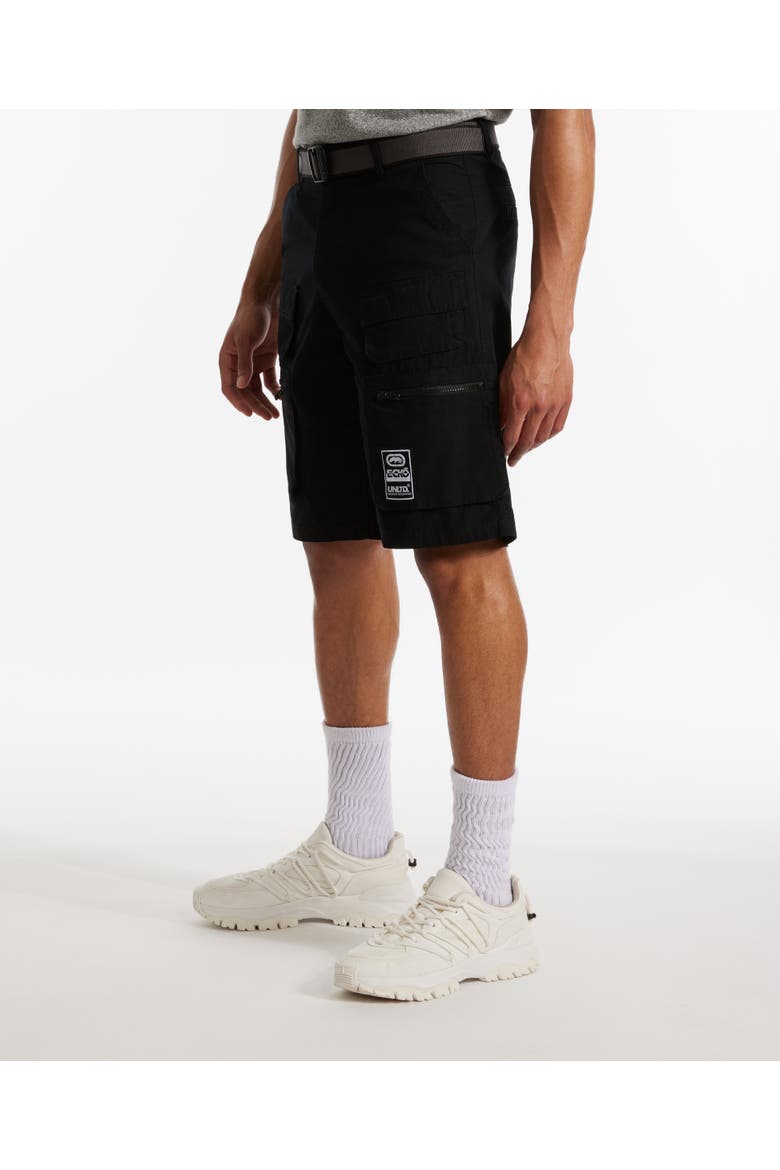Freshen Up Belted Cargo Short, Alternate, color, Black
