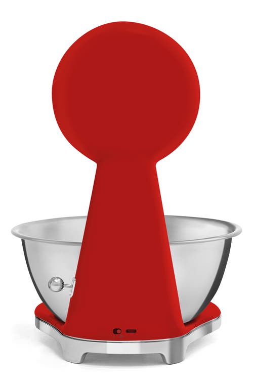 Smeg 50's Style Kitchen Scale In Red
