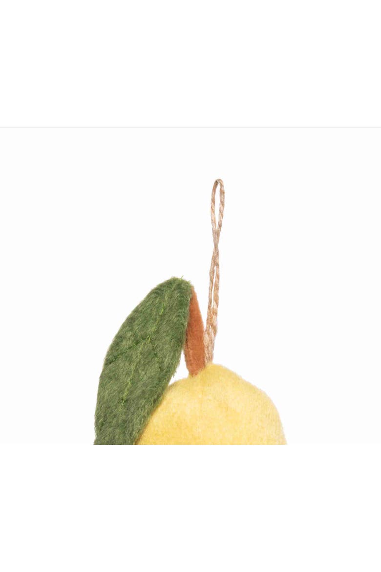 Lemon Man Ornament, Alternate, color, Yellow