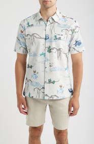 Tori Richard Curious Sky Performance Button Shirt