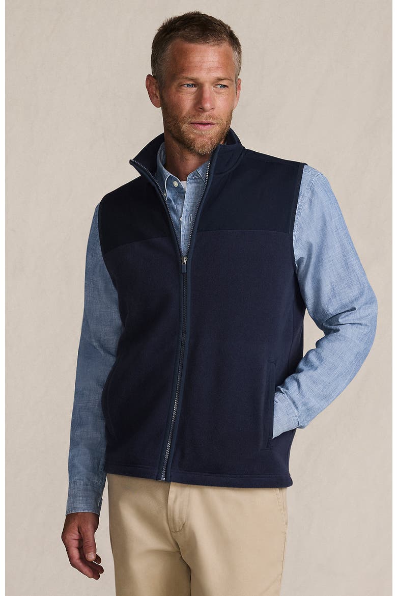 Anyweather RainDefense Fleece Vest, Main, color, Radiant Navy