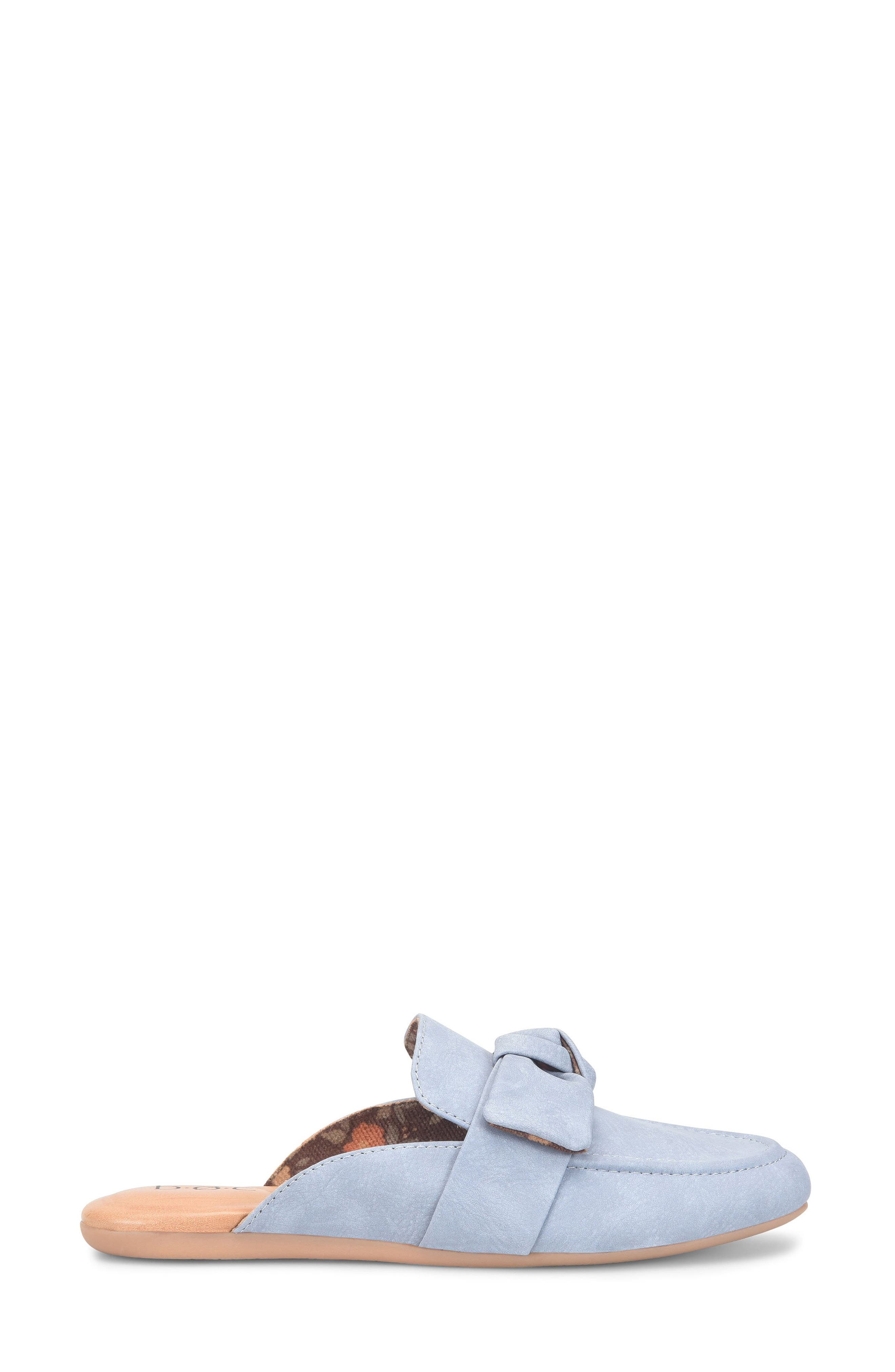 Patti Bow Mule, Alternate, color, NAVY