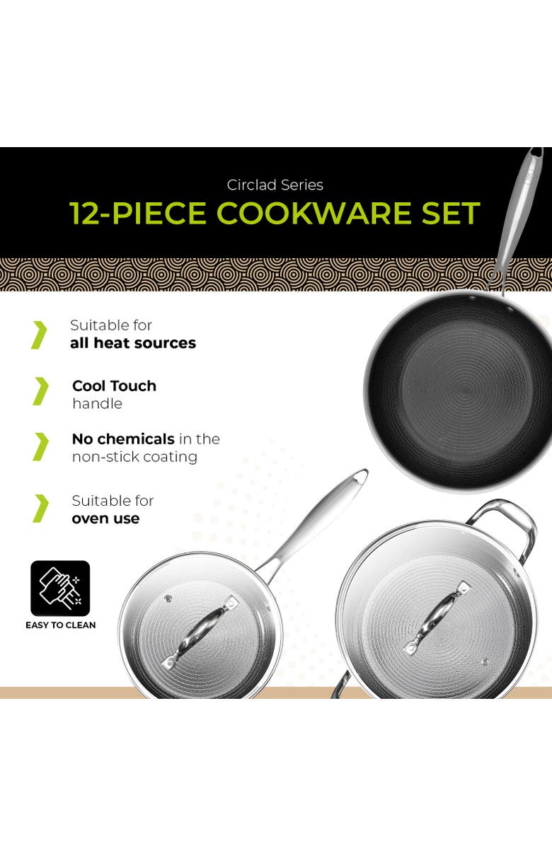 Be Living Circlad Series - Cookware Set, Alternate, color, No Colour