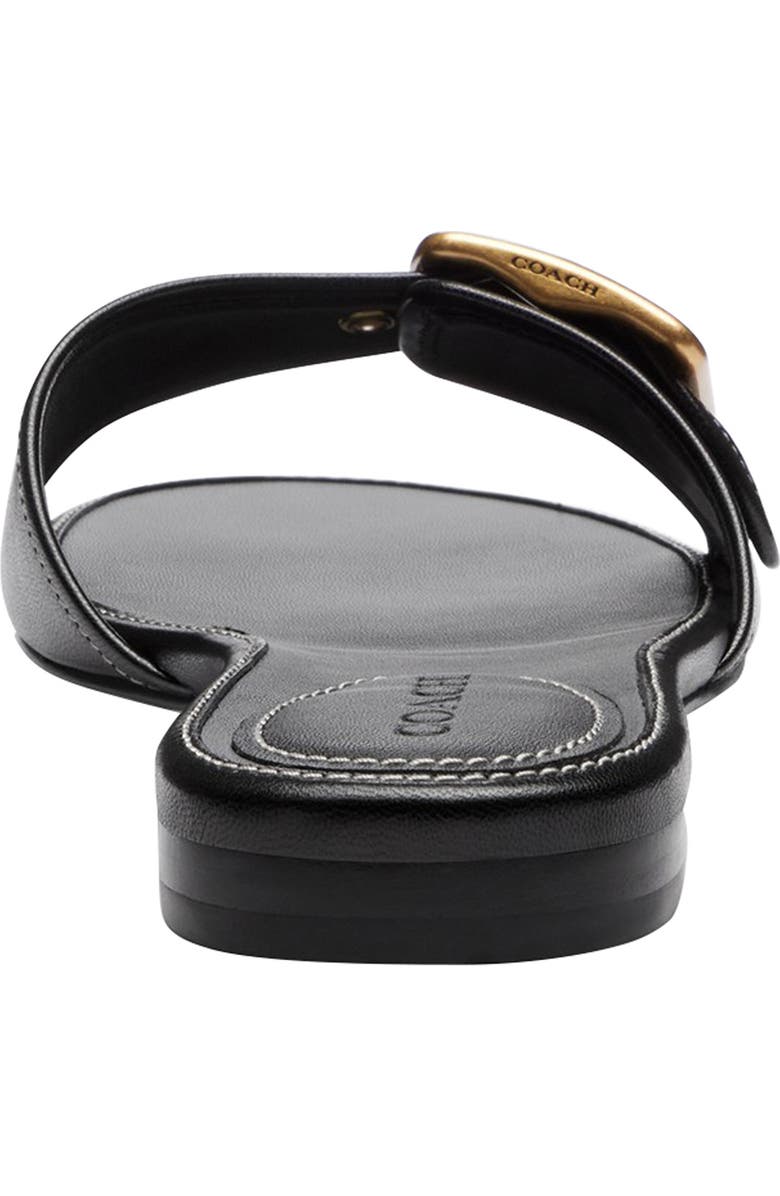 COACH Margot Slide Sandal, Alternate, color, Black