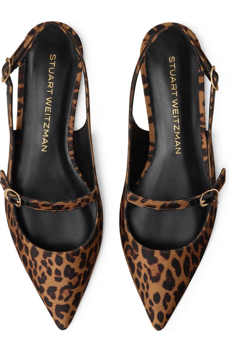 Stuart Weitzman Emilia Mary Jane Slingback Flat, Alternate, color, Classic