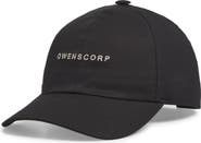 Rick Owens Cotton Baseball Cap