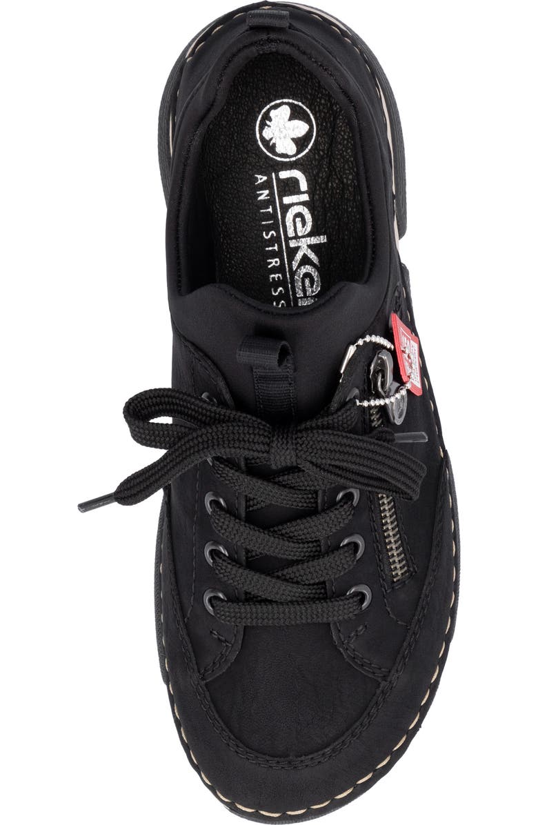 Rieker Angela Sneaker, Alternate, color, Black/ Black