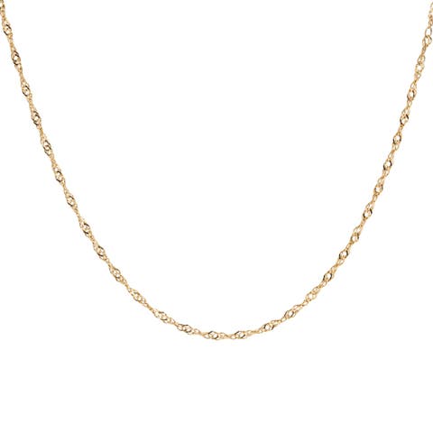 Singapore Chain Layering Necklace