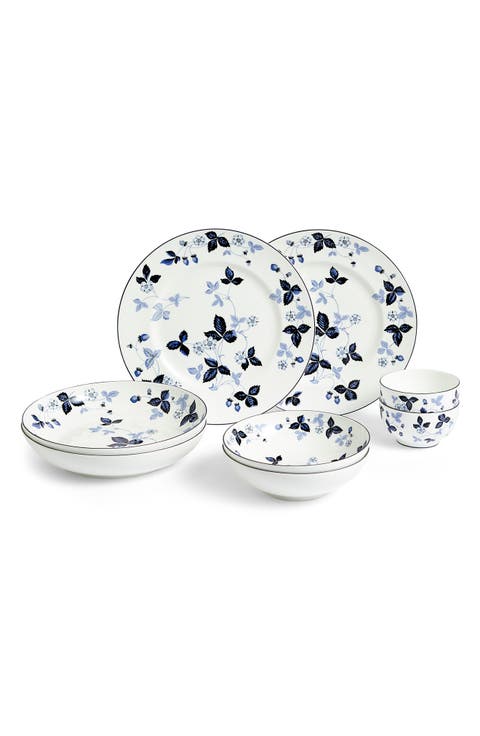 Wild Strawberry 8-Piece Bone China Dinnerware Set