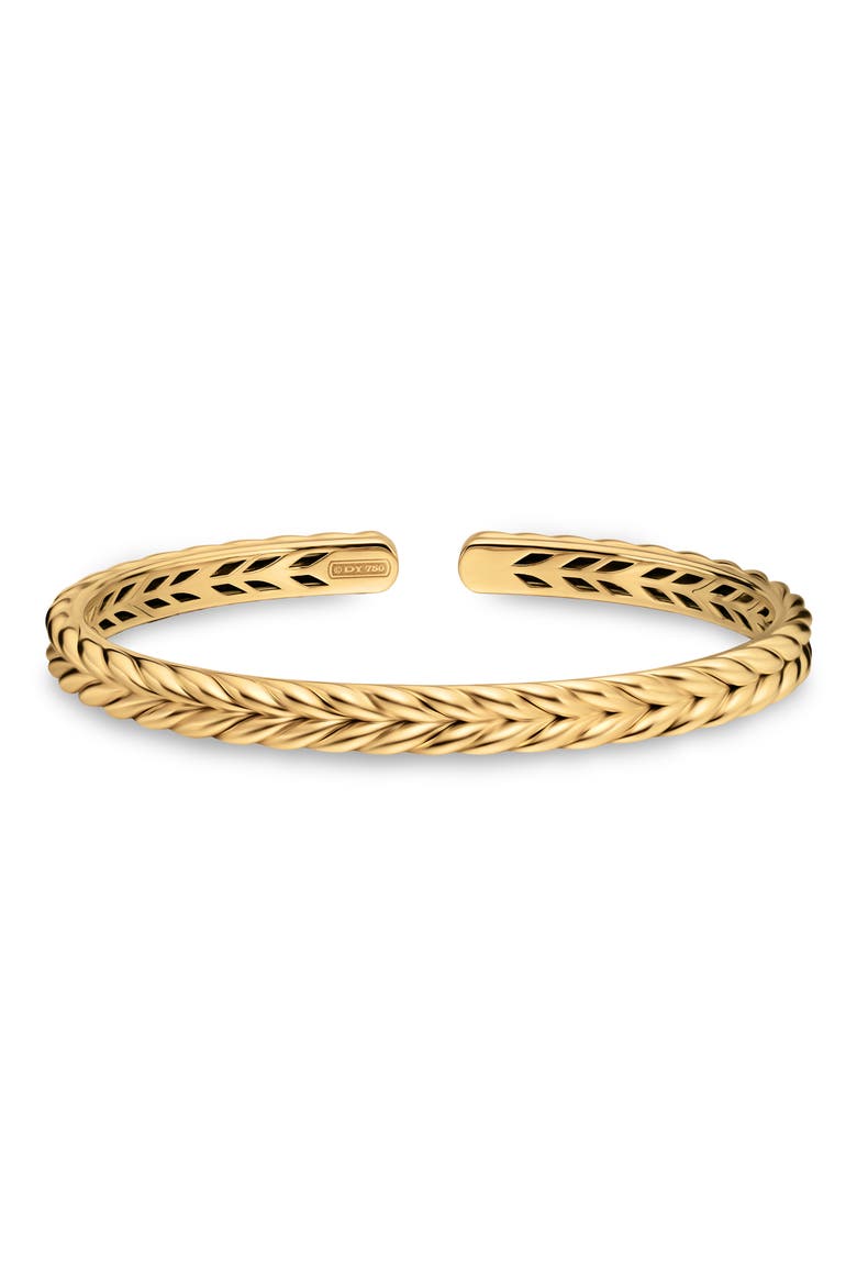 Chevron Flex Cuff Bracelet, Alternate, color, GOLD