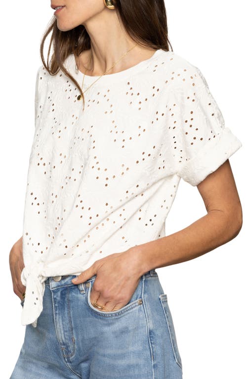 Shop Sanctuary All Day Eyelet Embroidery T-shirt