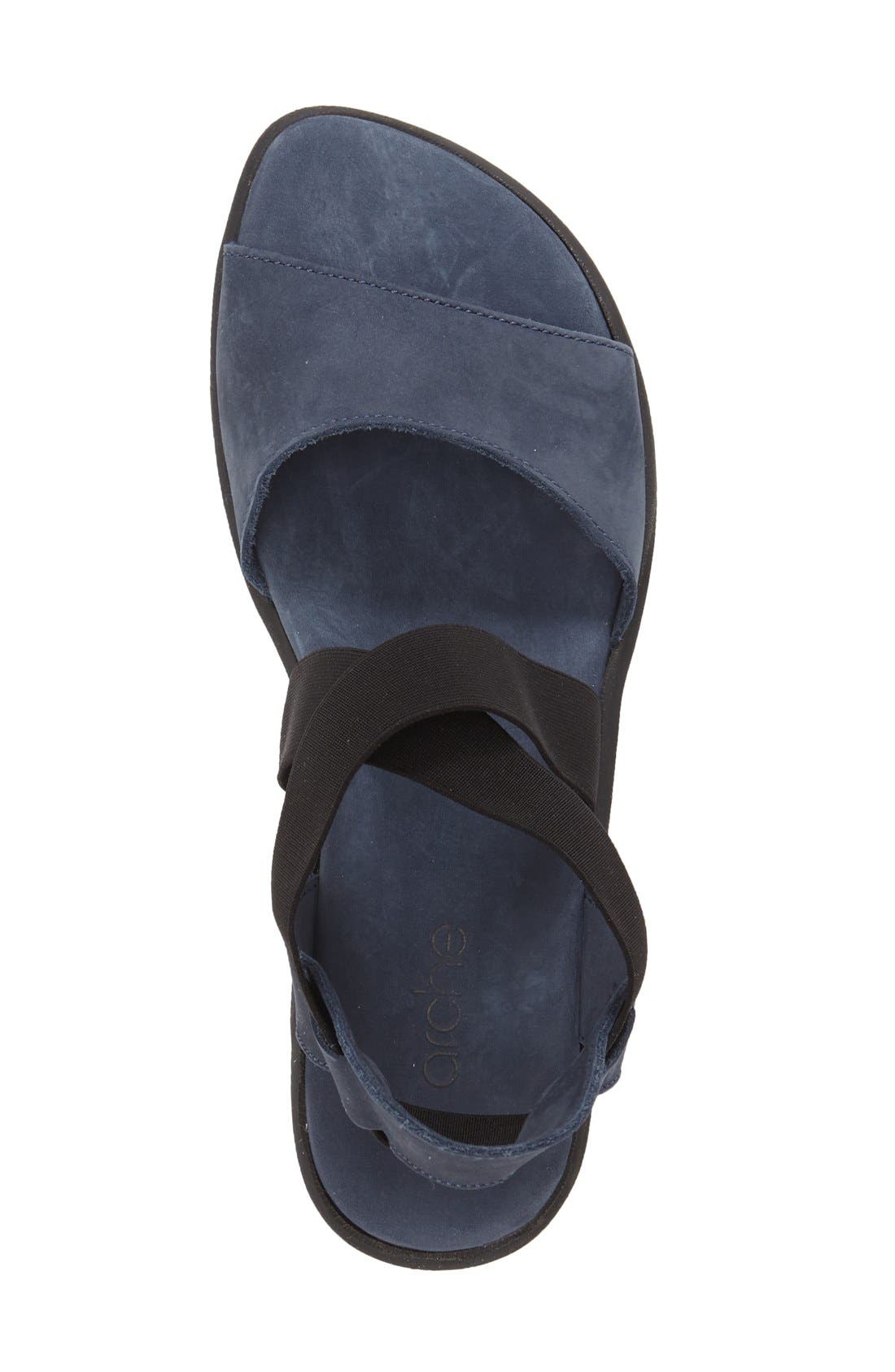 Satia Sandal, Alternate, color, MAUNA NUBUCK LEATHER