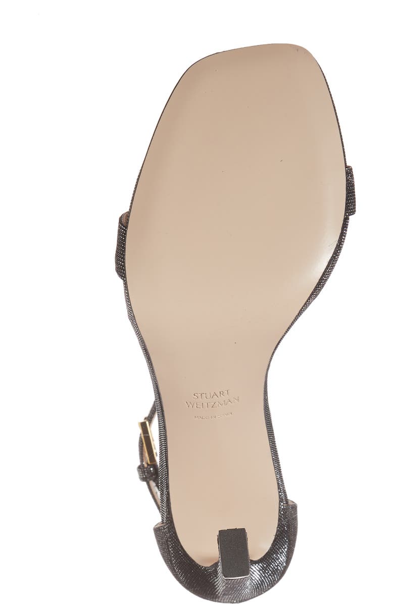 Stuart Weitzman 100SQUARENUDIST Sandal, Alternate, color,