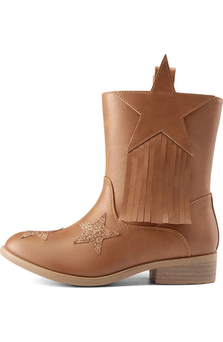 DREAM PAIRS Kids' Western Boot, Alternate, color, Camel