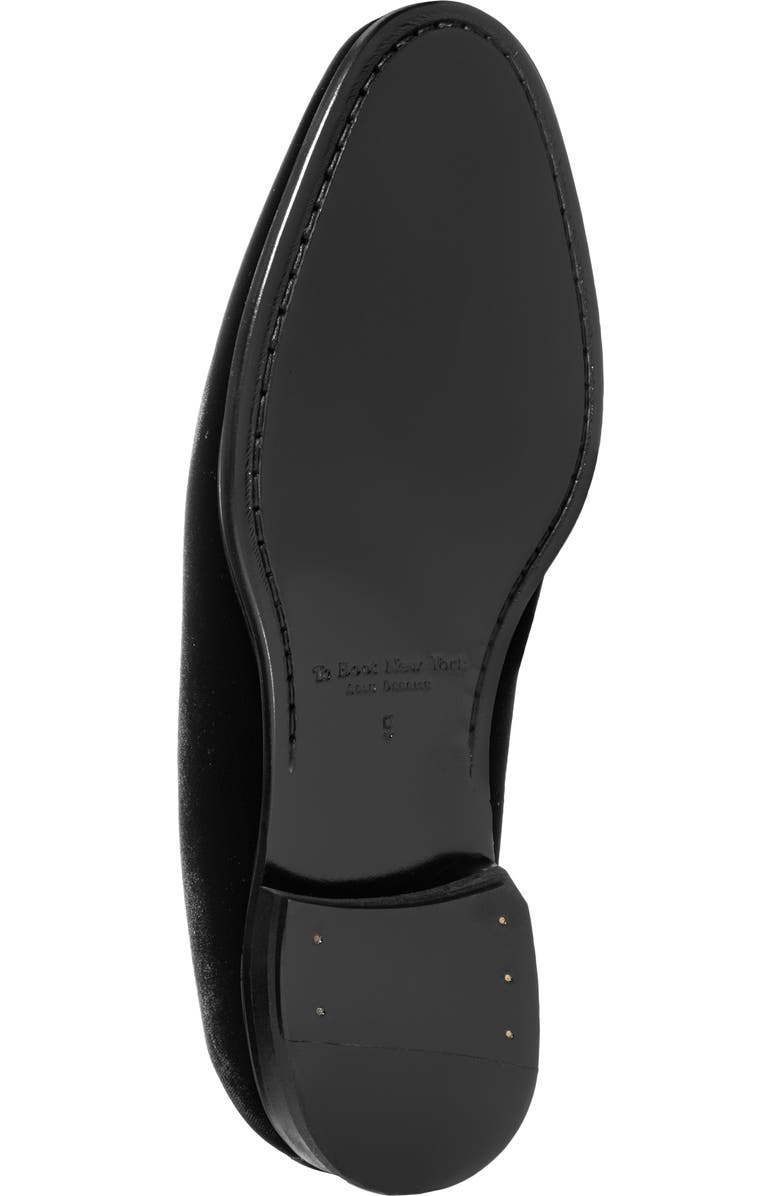 TO BOOT NEW YORK Wesley Smoking Shoe, Alternate, color, Black Velvet
