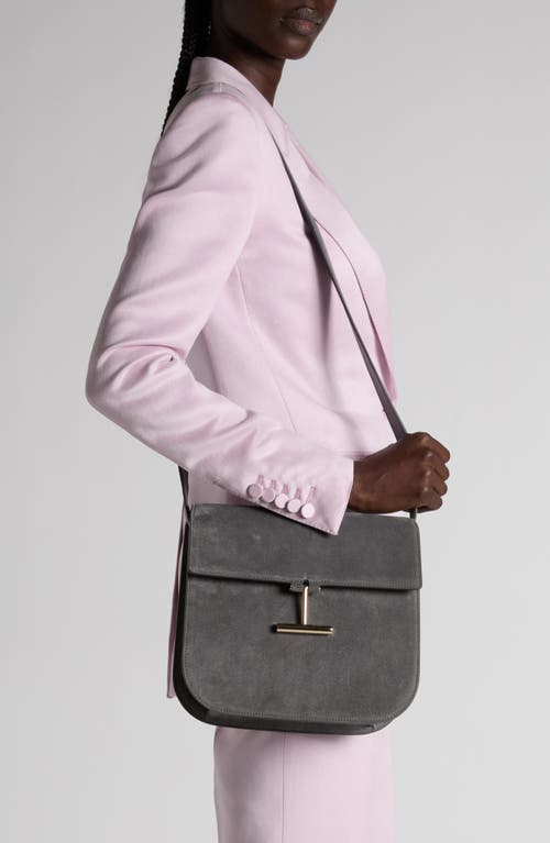 Tom Ford Medium Smooth Suede Crossbody Bag