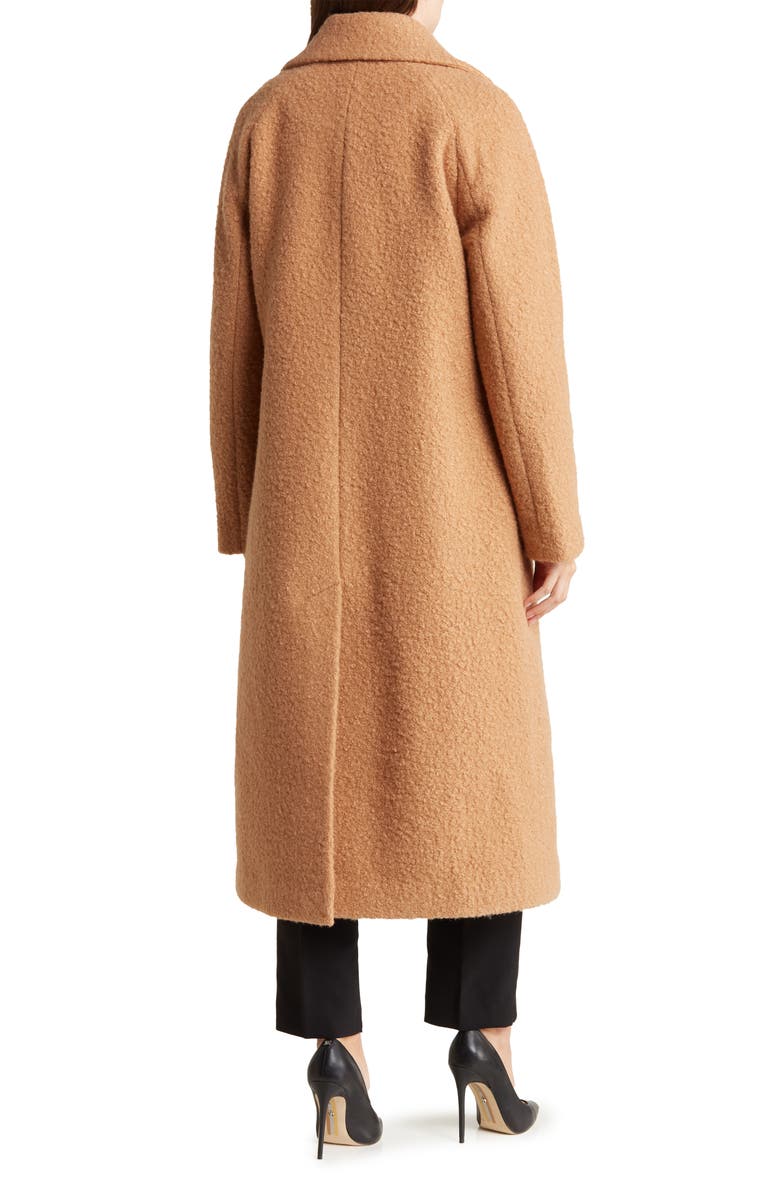 BCBGeneration Double Breasted Bouclé Coat, Alternate, color, 