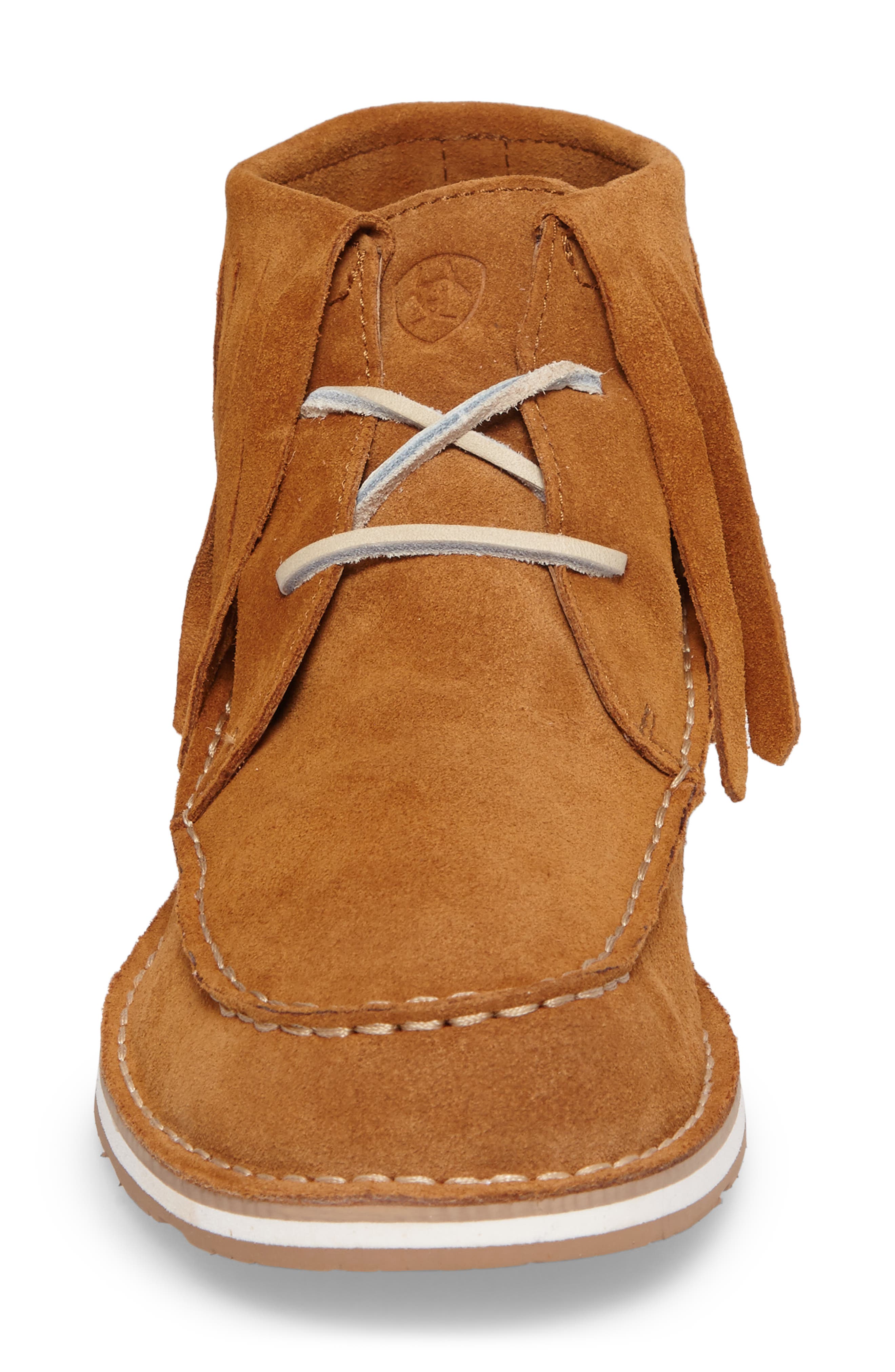 Cruiser Fringe Chukka Boot, Alternate, color, HARVEST SUEDE