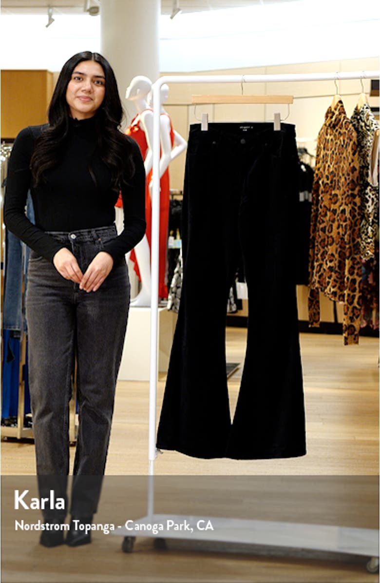 Good Waist Super Flare Velvet Pants, sales video thumbnail