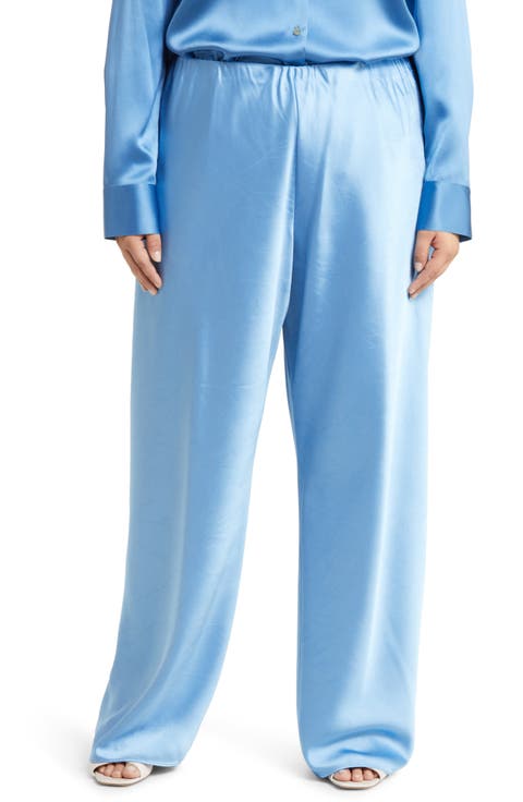 Satin Bias Pants (Plus Size)
