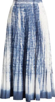 KOBI HALPERIN Andie Print Silk Maxi Skirt