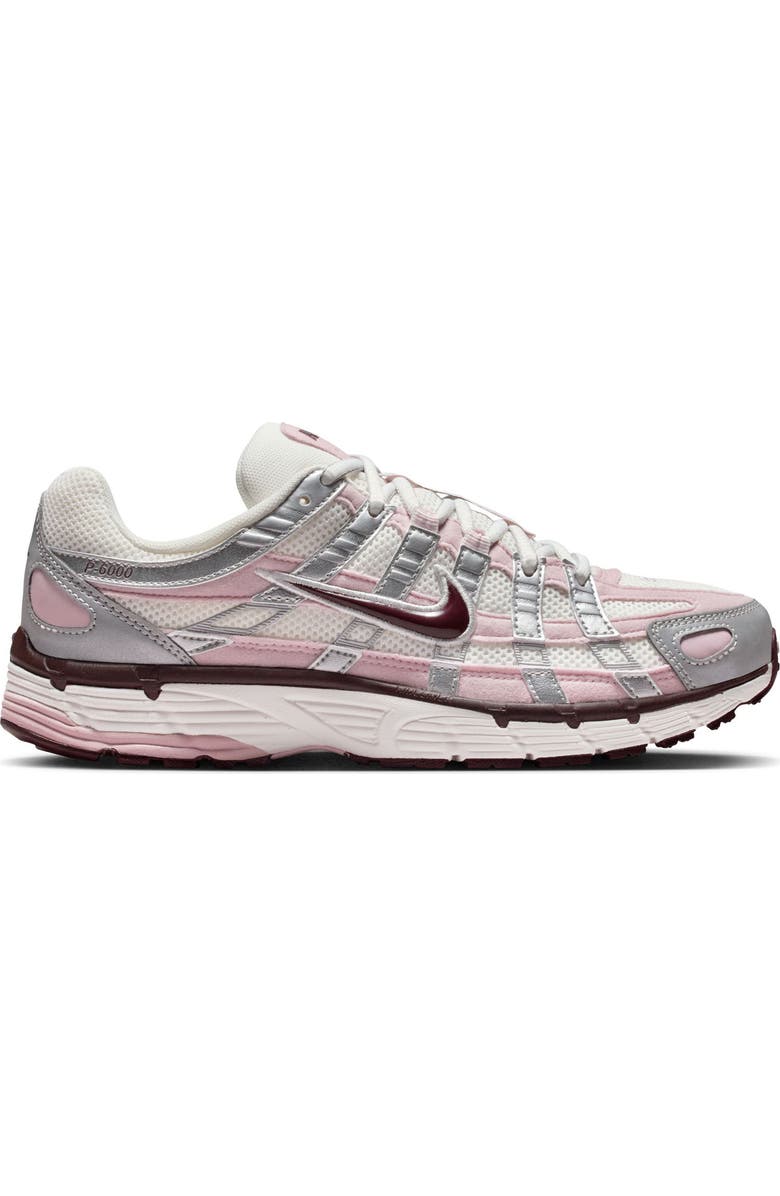 Nike P-6000 Sneaker, Alternate, color, White/ Plum/ Silver