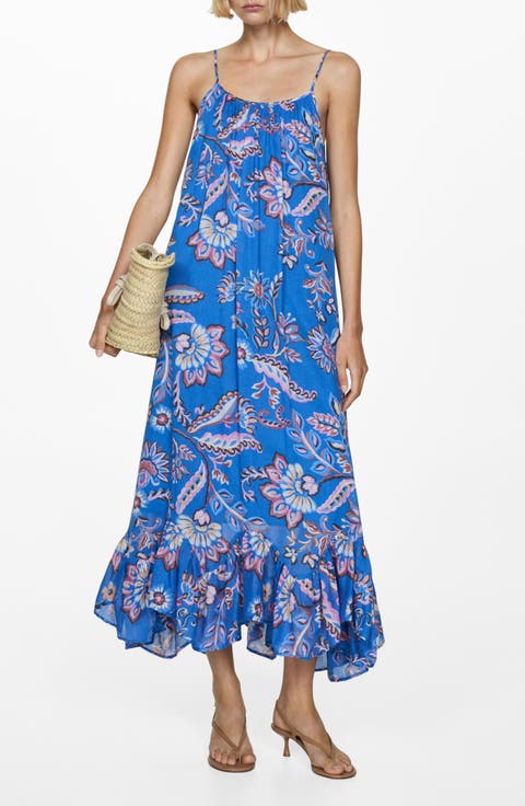 Floral Cotton Sundress (Regular & Plus)