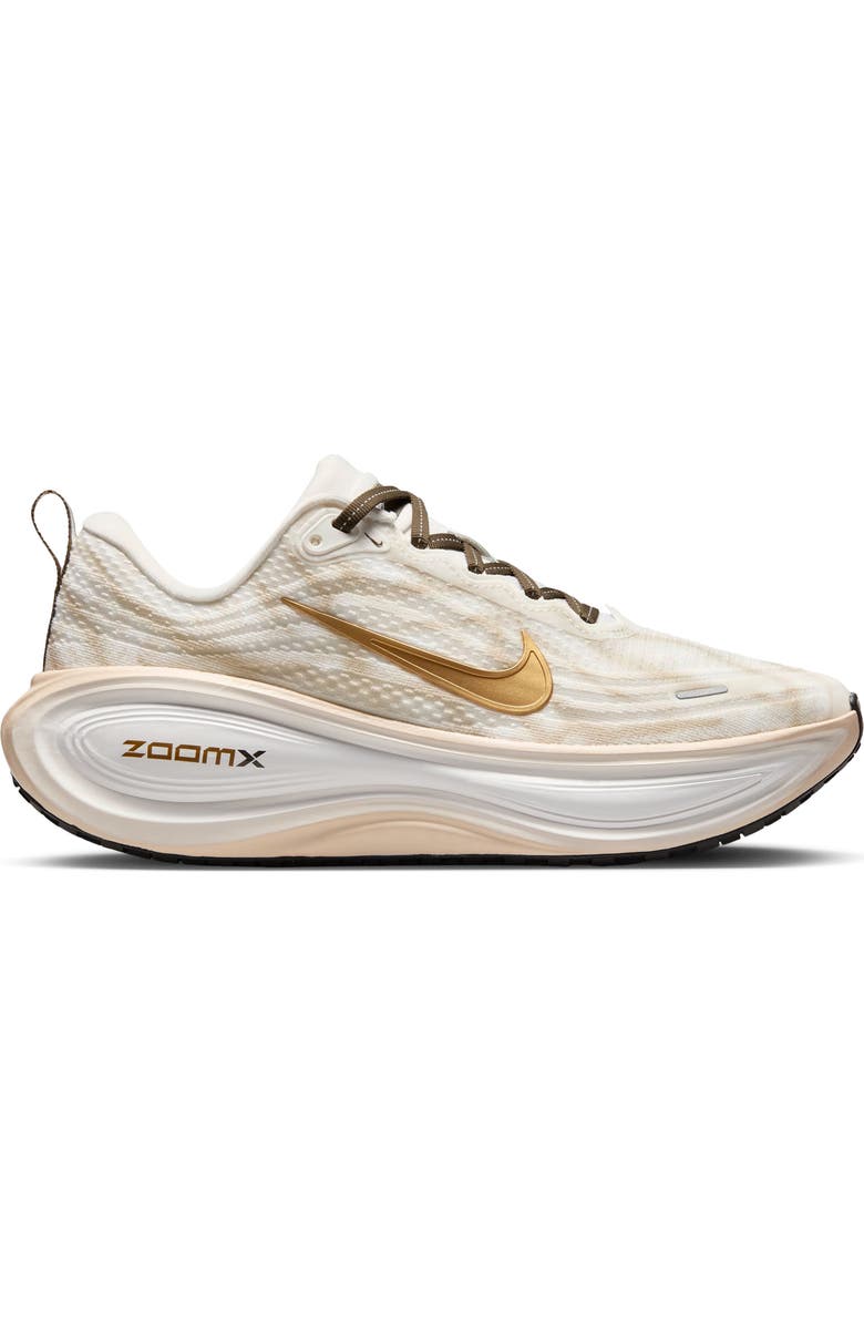 Nike Vomero Plus Running Shoe, Alternate, color, Summit White/Metallic Gold