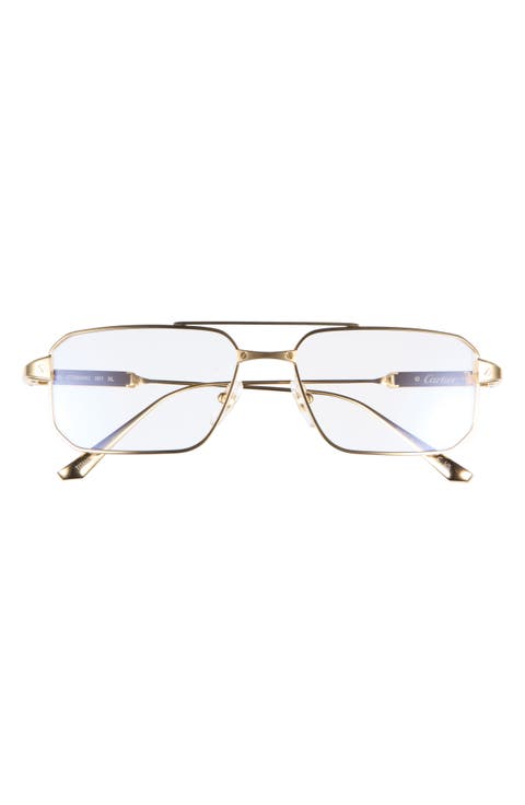 57mm Rectangular Optical Glasses