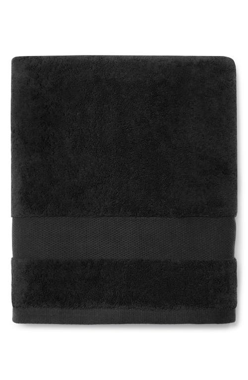 Sferra Bello Nuovo Combed Cotton Bath Towel In Black