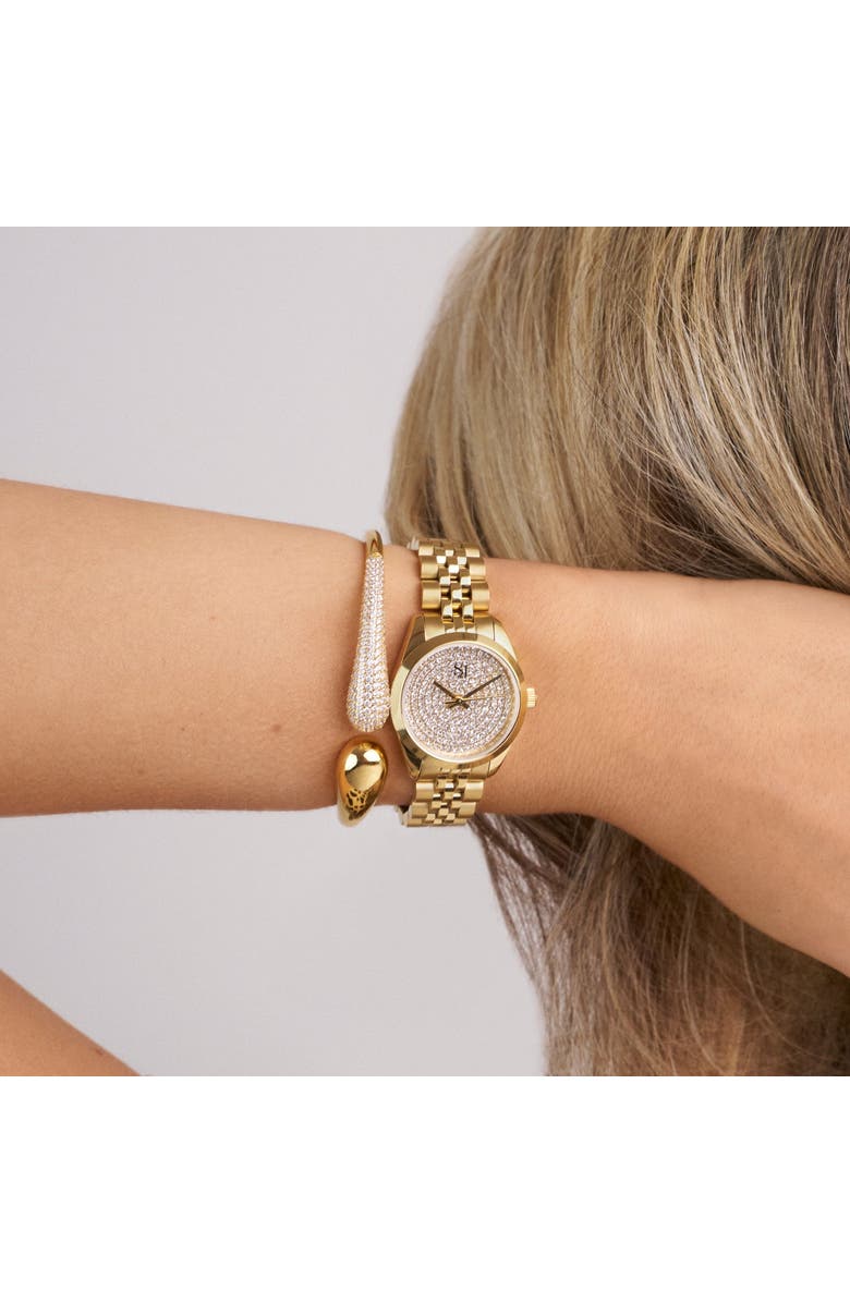 Sif Jakobs Jewellery Watch Sophia, Alternate, color, Stainless Steel Gold