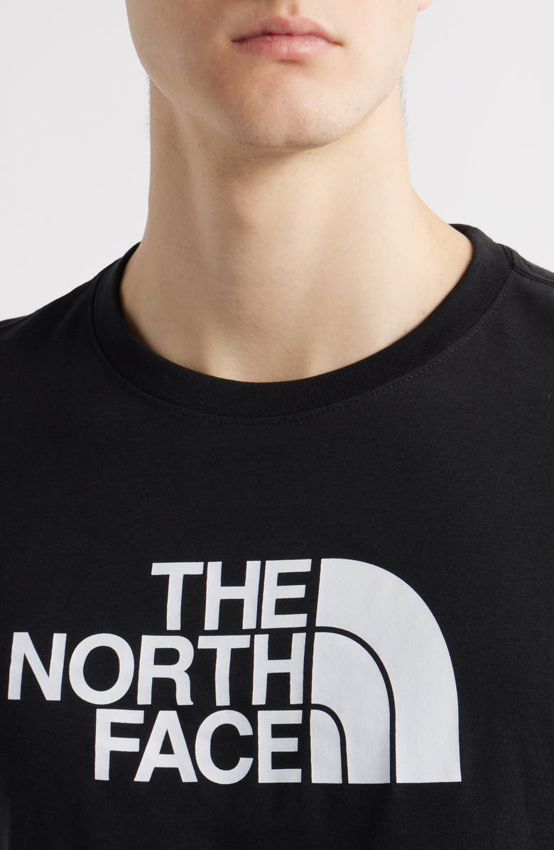 The North Face Half Dome Logo Graphic T-Shirt, Alternate, color, Black/ White