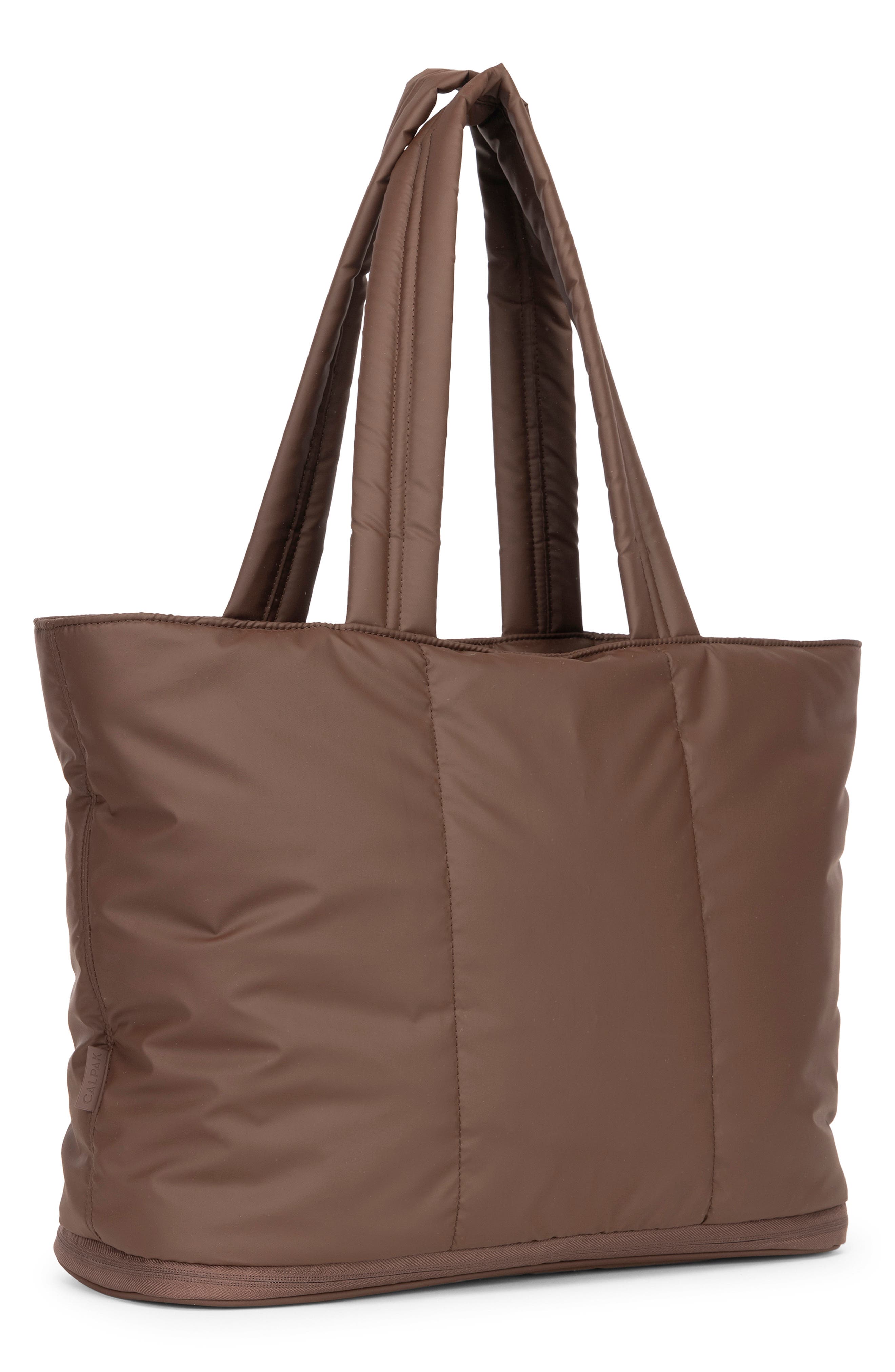 Luka Expandable Tote Bag, Alternate, color, WALNUT
