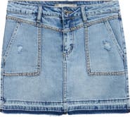 Tractr Kids' Studded Seam Carpenter Skort