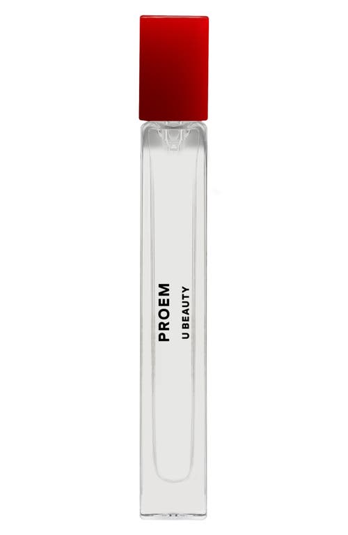 U Beauty Proem Eau De Parfum In Transparent