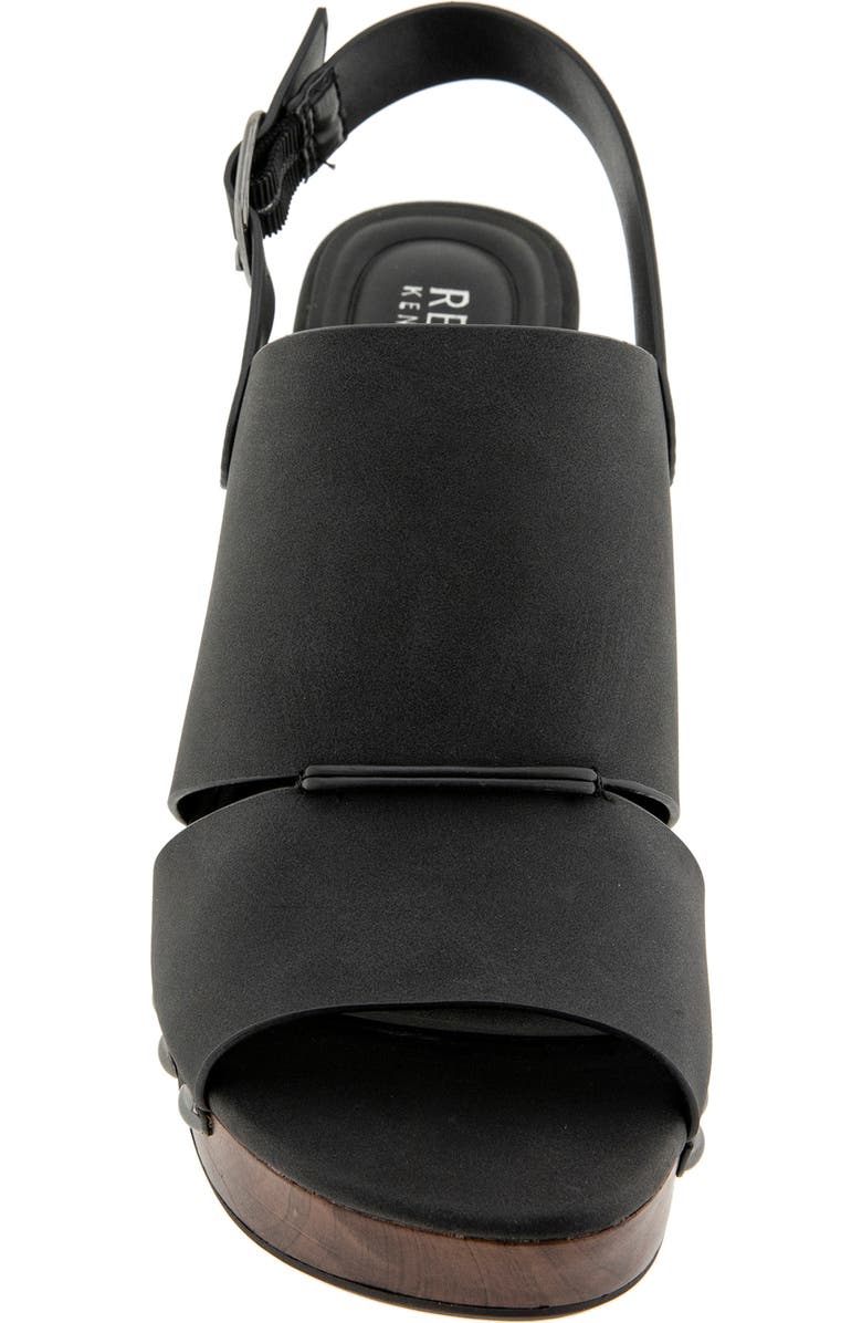 Reaction Kenneth Cole Rehoboth Platform Mule Sandal, Alternate, color, Black