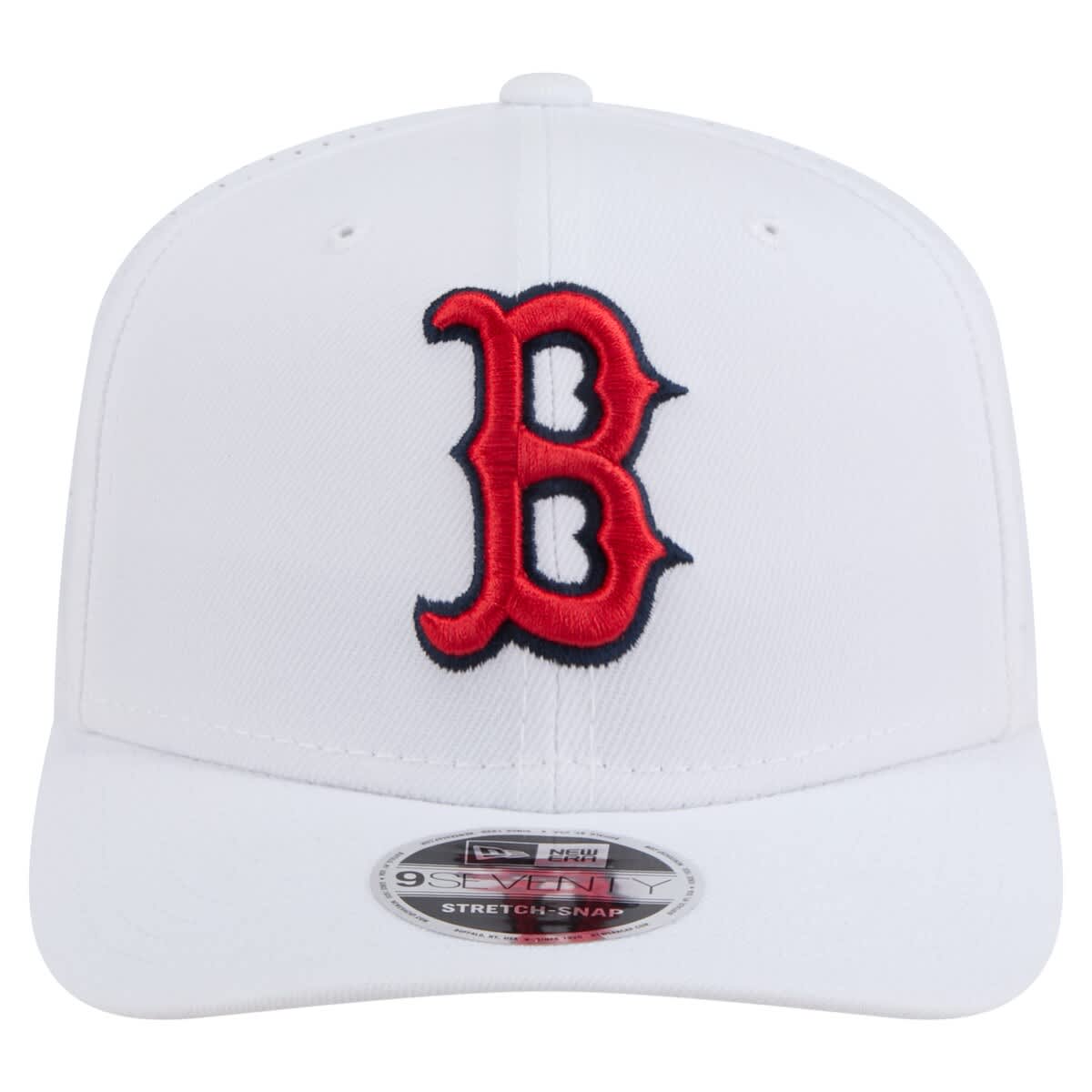 Men's New Era White Boston Red Sox COOLERA 9SEVENTY Adjustable Hat thumbnail 2