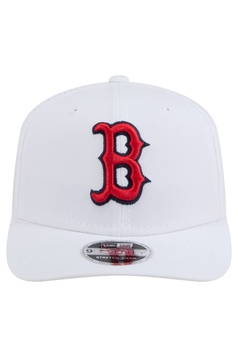 Men's New Era White Boston Red Sox COOLERA 9SEVENTY Adjustable Hat, Alternate, color, White