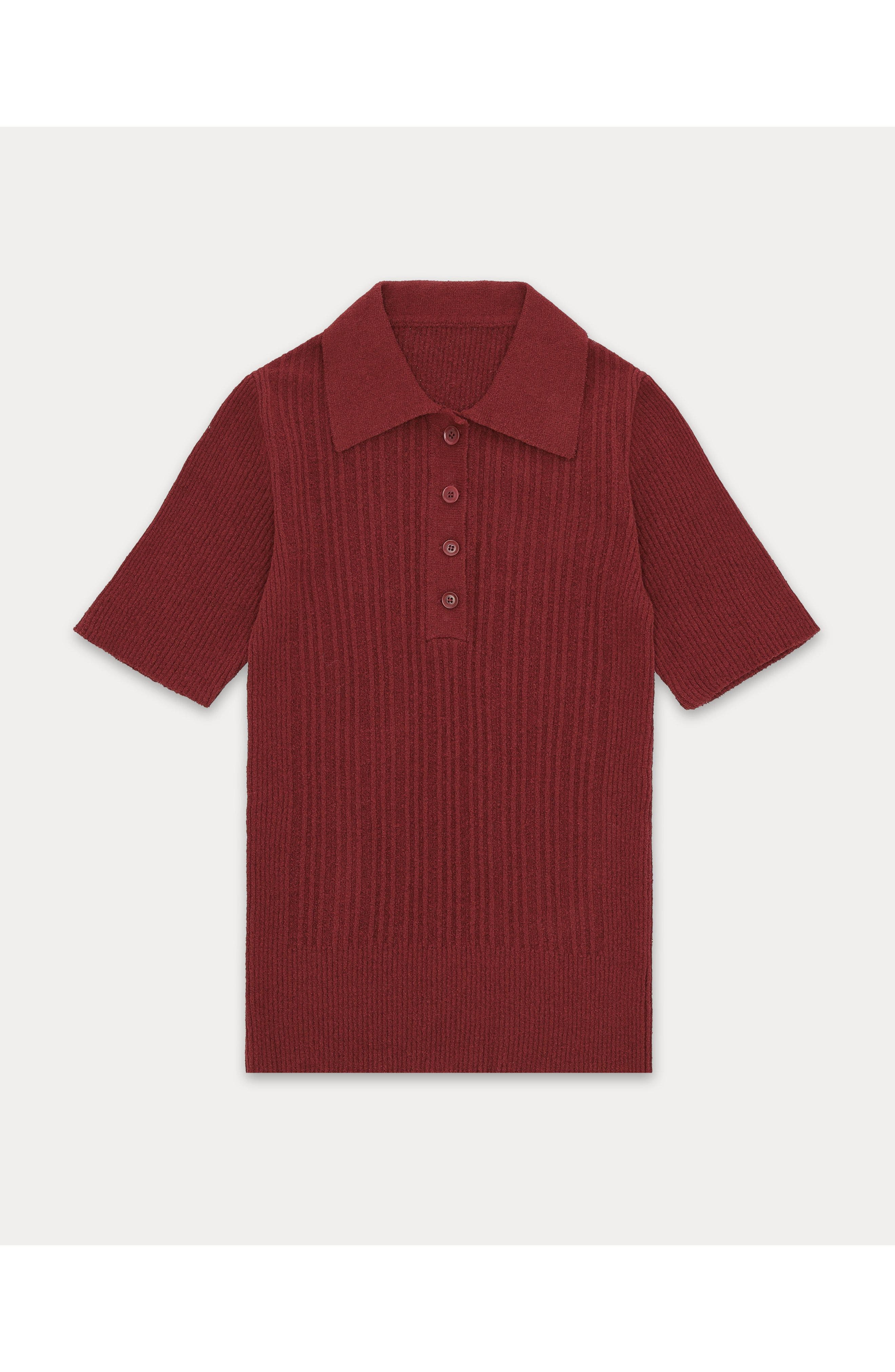 Camille Terry Polo Shirt - image 5
