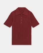 Fortela Camille Terry Polo Shirt