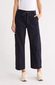 Pistola Sabrina High Waist Barrel Twill Utility Pants
