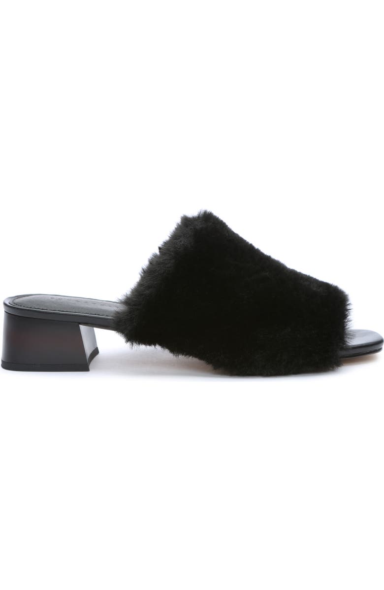 Sanctuary Rascal Faux Fur Sandal, Alternate, color,