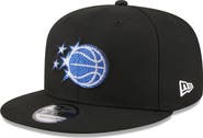 New Era Men's New Era Black Orlando Magic 2026 NBA Draft Crystal 9FIFTY Snapback Hat