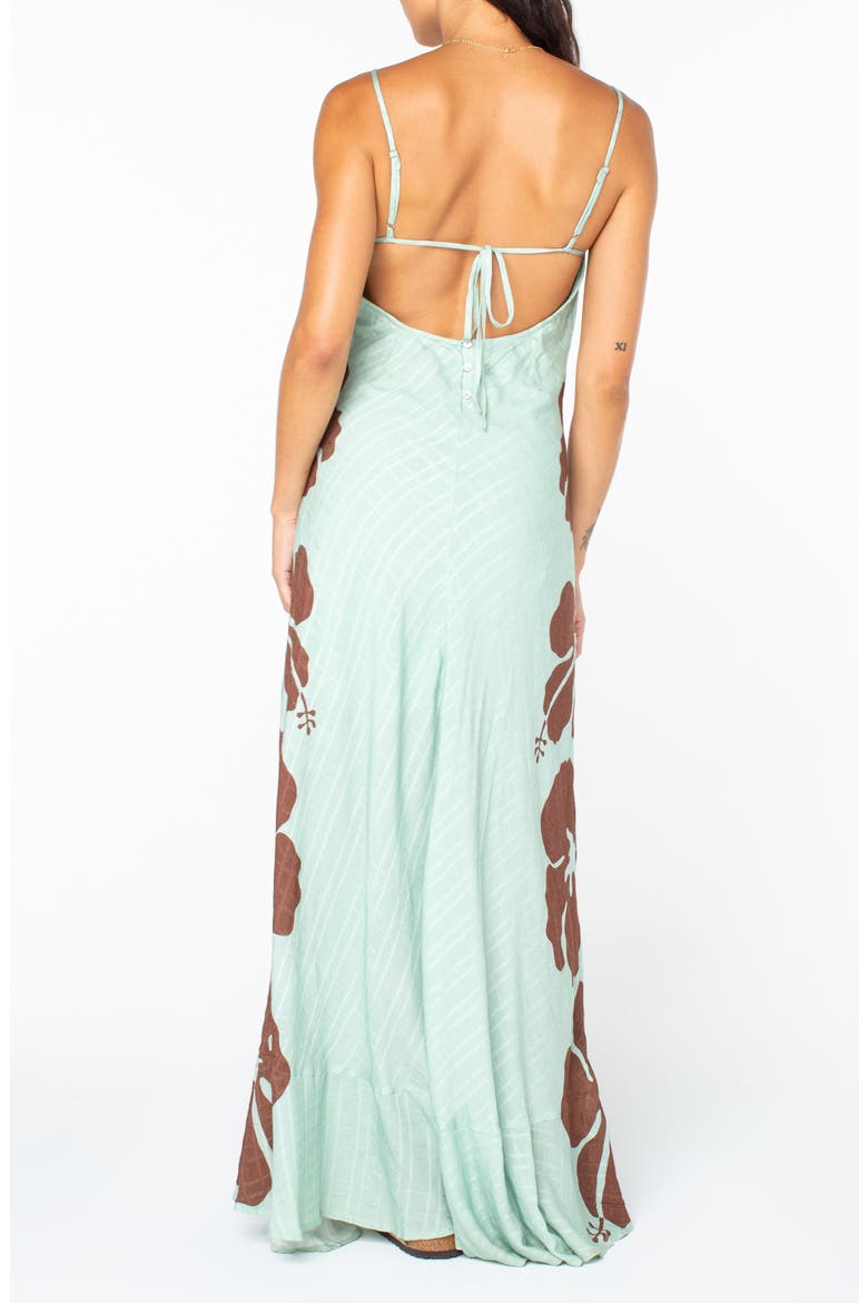 Lost Paradise Maxi Sundress, Alternate, color, CAMEO GRN