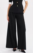 Miss Circle Aleeza Wide Leg Suit Pants