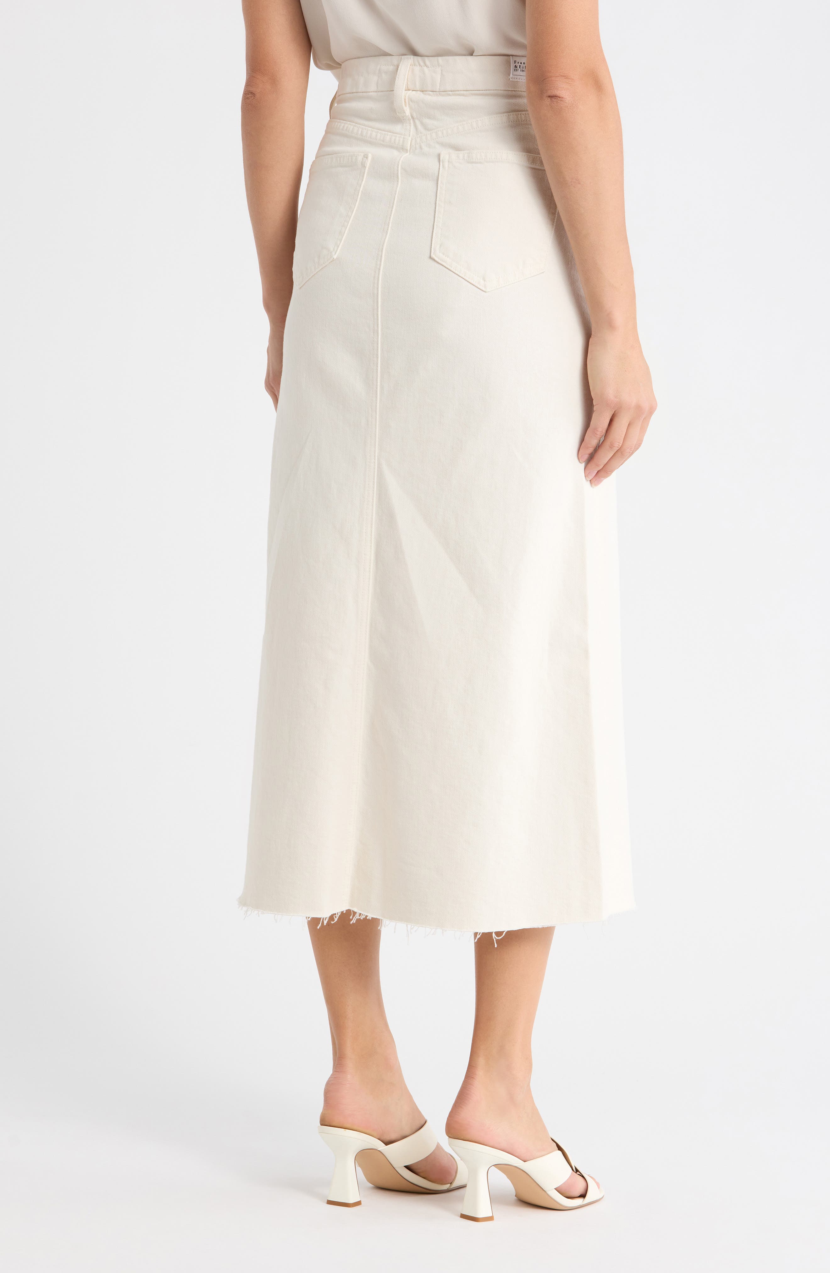 Denim Maxi Skirt - image 2